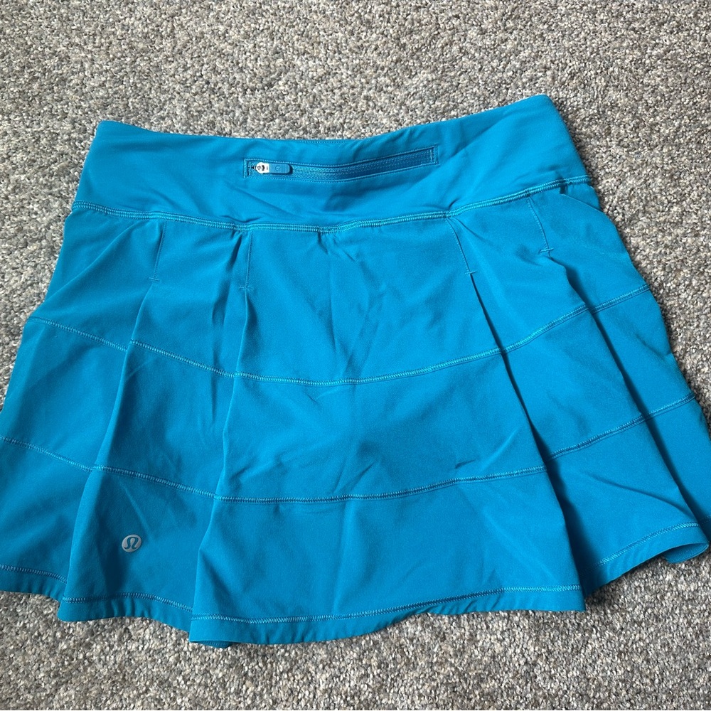 lululemon athletica Blue Mini Skirt